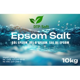 10kg Epsom Salz Bittersalz Magnesiumsulfat Lebensmittelqualität 10 kg Eimer