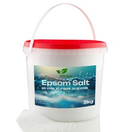 3kg Epsom Salz Bittersalz Magnesiumsulfat Lebensmittelqualität 3 kg Eimer