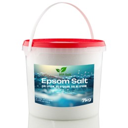 7kg Epsom Salz Bittersalz Magnesiumsulfat Lebensmittelqualität 7 kg Eimer