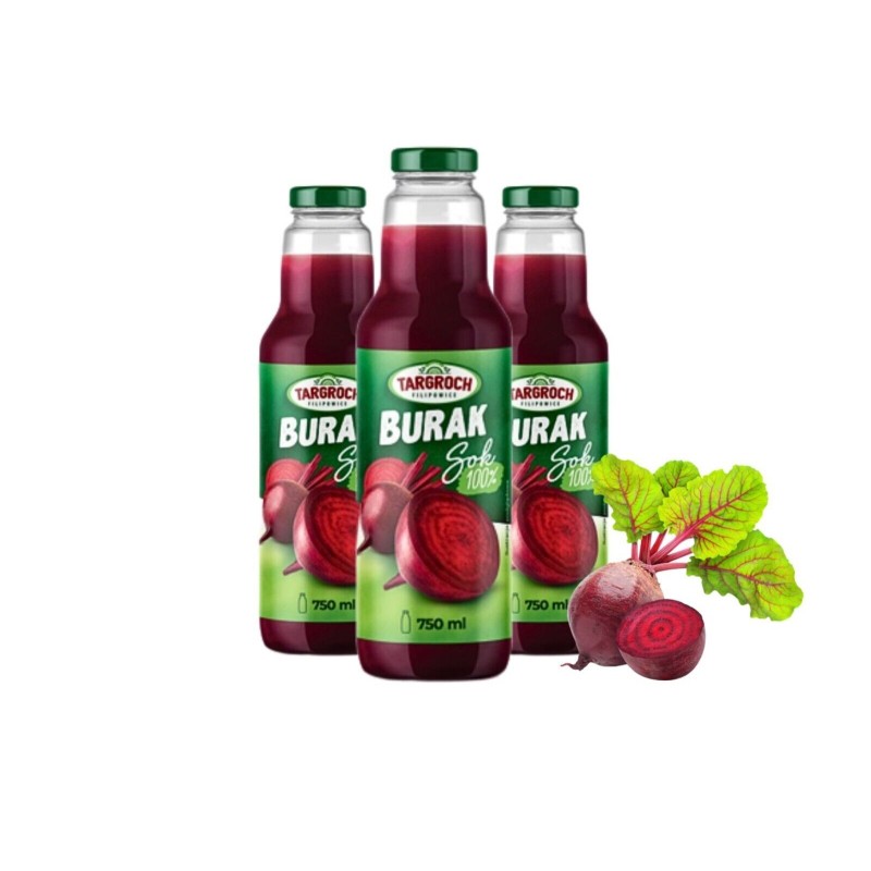 3x 750 ml Rote-Bete-Saft 100% natürlich Saft premium ohne Zusätze BIO Konzentrat