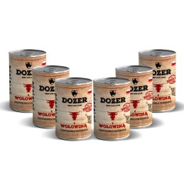 6 x 400g Hundefutter Dozer...