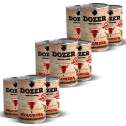 10 x 800g Hundefutter Dozer...