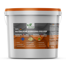 5kg Kurkuma Pulver Eimer Curcuma gemahlen Gelbwurz Kurkumin Premium 5 kg