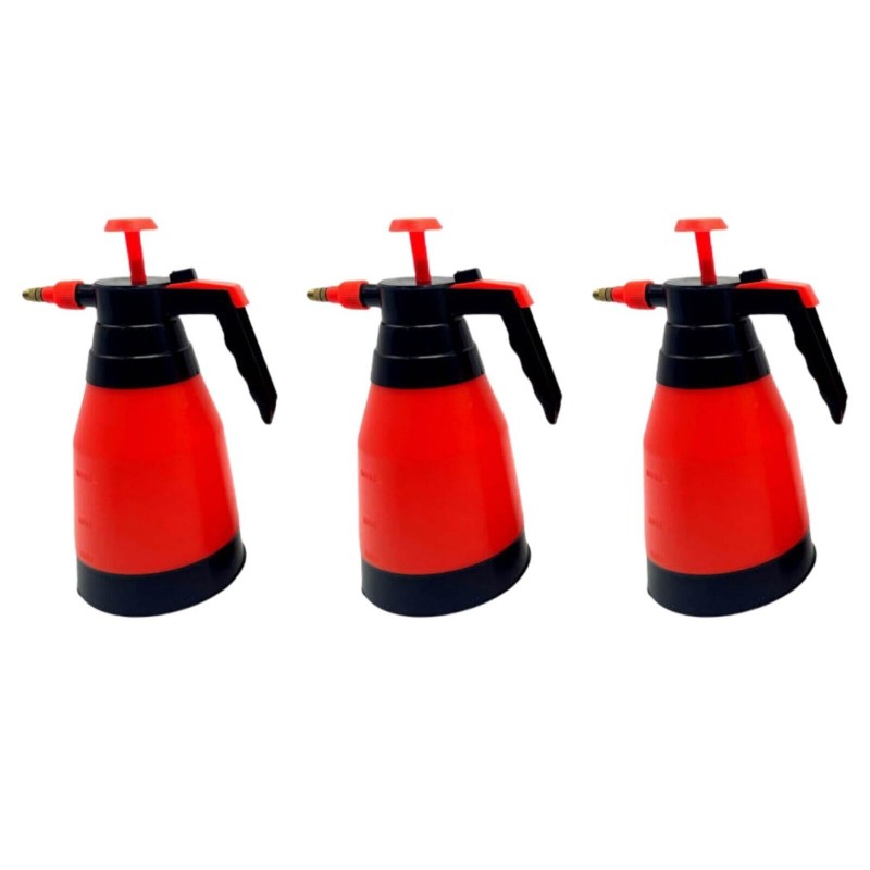 3x 1l Handsprüher Manuelle Bewässerung Sprayer Tragbaren Pflanzensprüher C-017