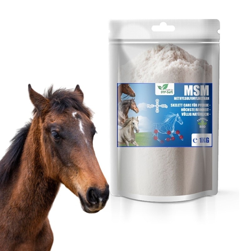 1kg MSM für Tiere Methylsulfonylmethan Pferde Hunde Beutel 1000g