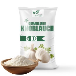 5kg Knoblauch flocken...