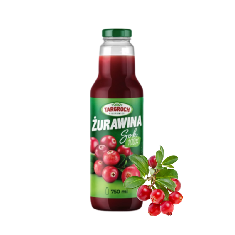 750ml Cranberrysaft Vitamin C 100% natürlich Saft premium ohne Zusätze BIO