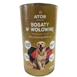 5x1250g Hundefutter Nassfutter alle Rasse Rind Futter für Hunde TOP Qualität