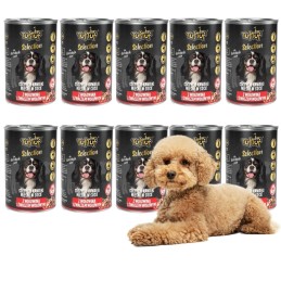 10x400g Hundefutter 415g...