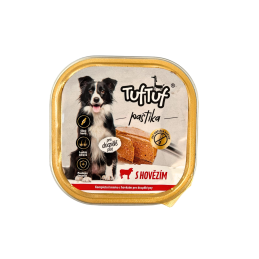 12x 300g Pastete Hundefutter Nassfutter Aluschale Rind hohe Qualität TOP