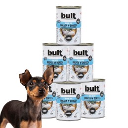 6x400g Hundefutter Bult...