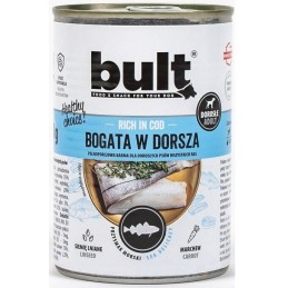 20x400g Hundefutter Bult Fisch Nassfutter getreidefrei hoher Fleischanteil Dose