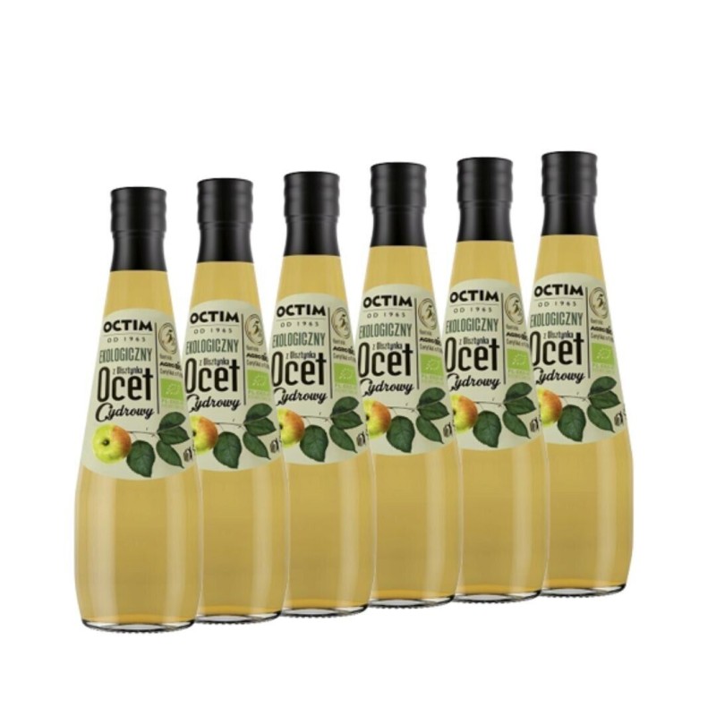 6x 300 ml Apfelessig 5 % BIO natürlich ungefiltert unpasteurisiert Premium