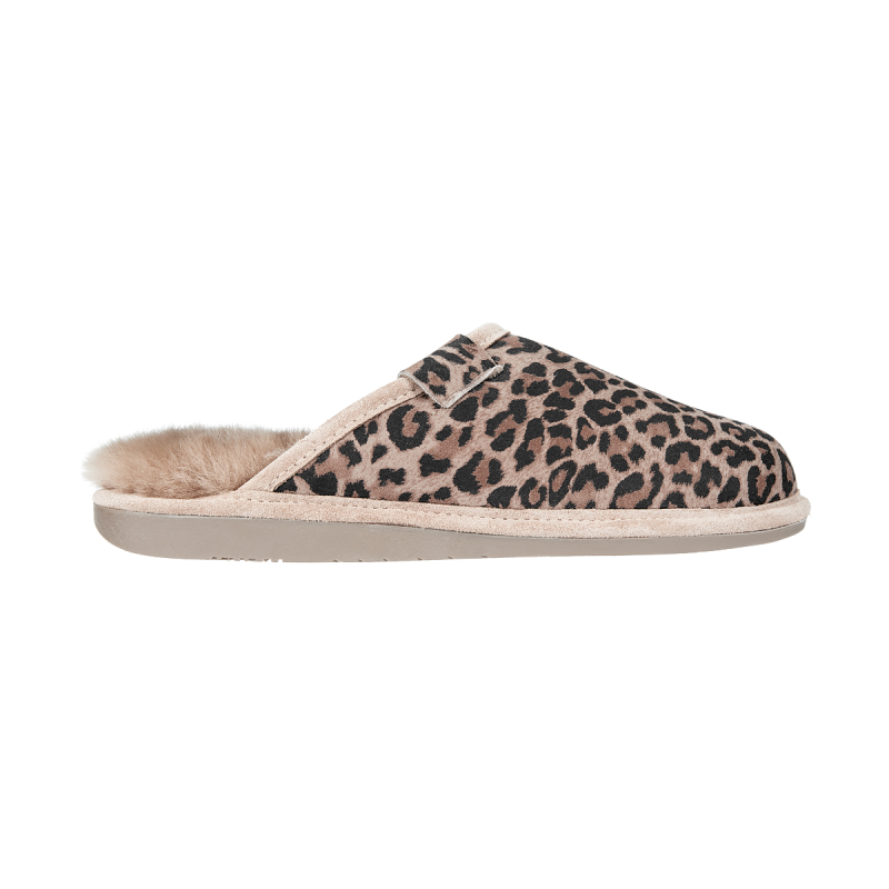 PERFECT GIFT Vanuba Panther Premium Hausschuhe Leder Fell 36-42