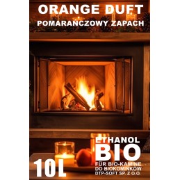 30L Bioethanol Premium 100% für Bio Alkohol für Kamin ORANGENDUFT 3x 10L