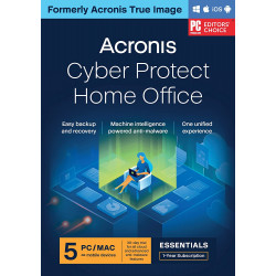 Acronis Cyber Protect Home Office Essentials 5 PC / 1 Rok