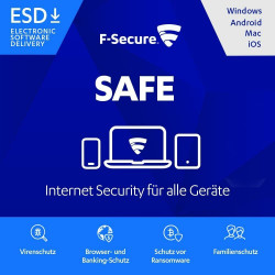 F-Secure SAFE Internet Security 2018 3 PC 1 ROK