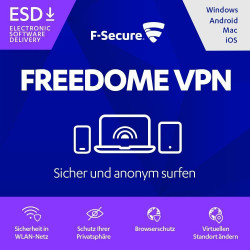 F-Secure Freedome VPN 5 PC / 2 Jahre