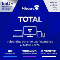 F-Secure TOTAL Security 3 PC / 2 Jahre