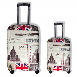 Kofferhülle Cover All Over Print personalisierter Koffer | 4 Größen London