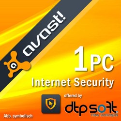 avast! Internet Security 2016 1 PC 1 Jahr Download